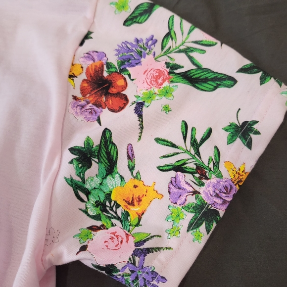 Anti Social Social Club Pink Tee (flower) - Picture 8 of 8